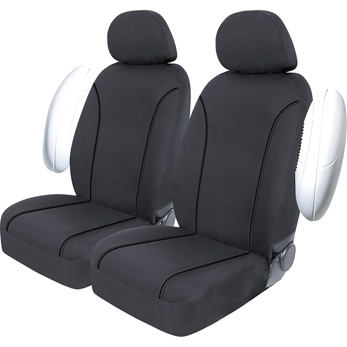 charcoal grey seat covers