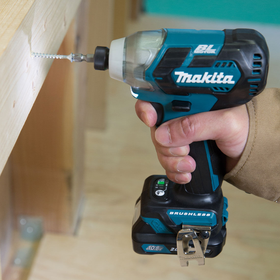 Makita 12V Brushless 2 Piece Drill And Impact Driver Kit, , scanz_hi-res