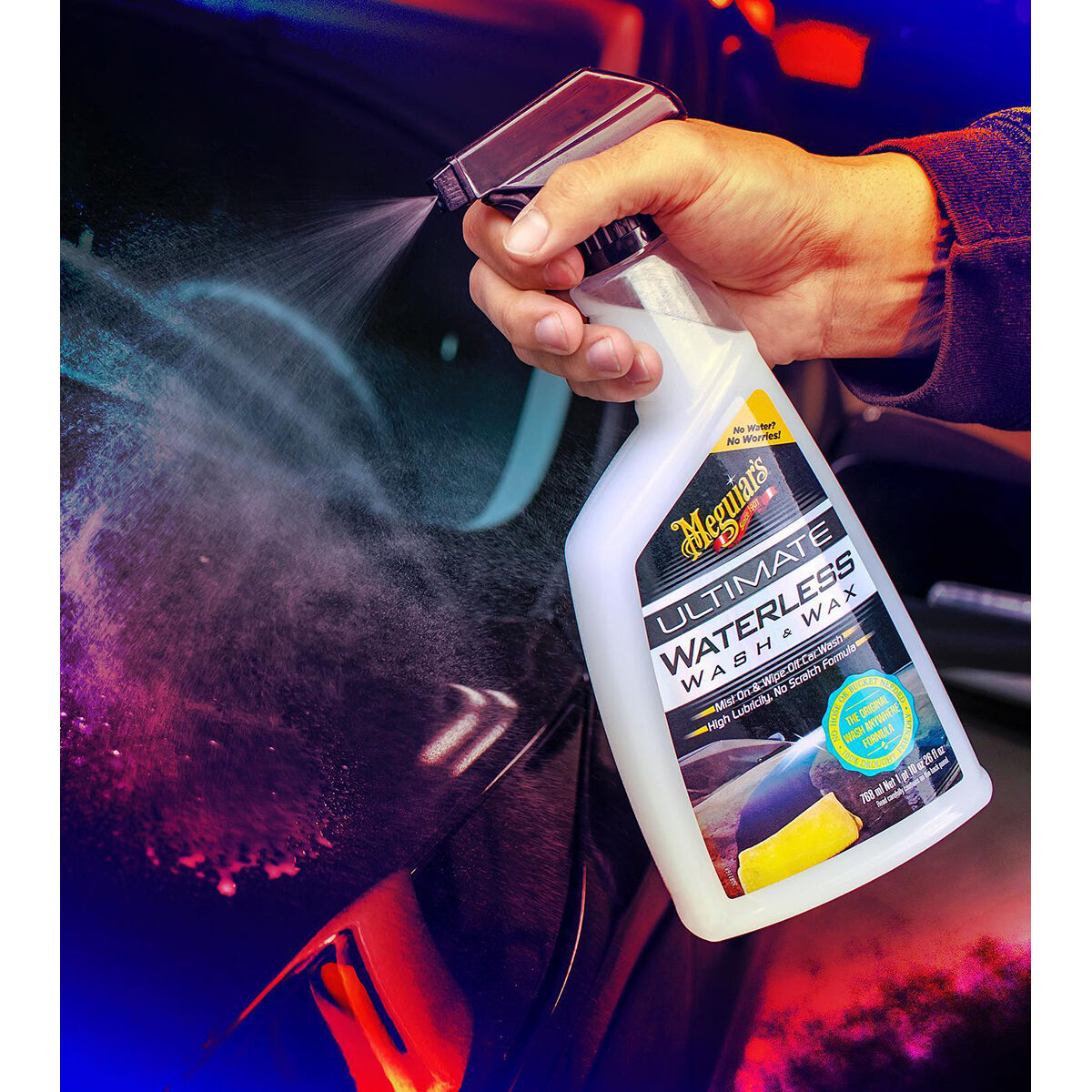 Meguiar's G3626 Ultimate Waterless Wash and Wax - 768ml for sale online