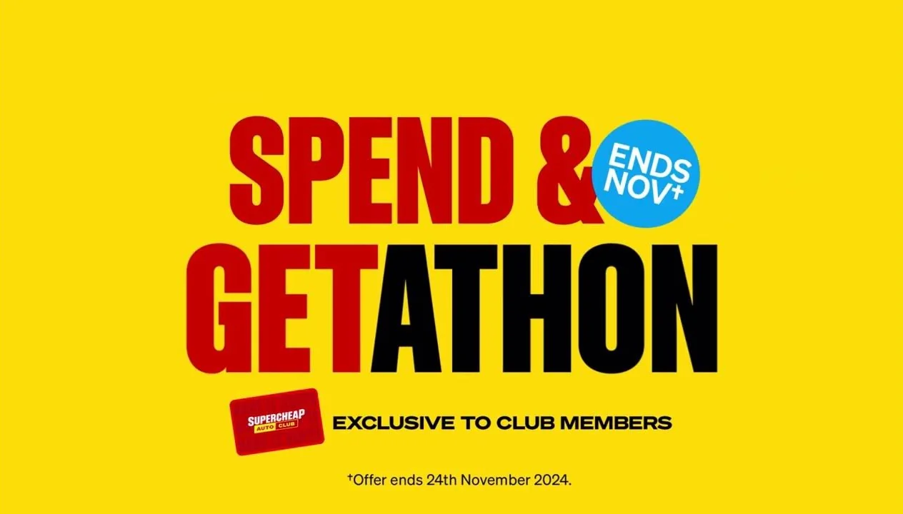 Supercheap Auto Spend and Getathon