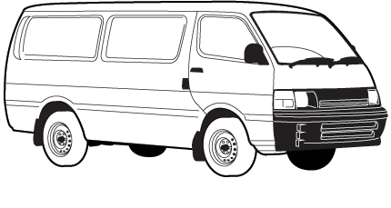 Toyota hiace чертеж